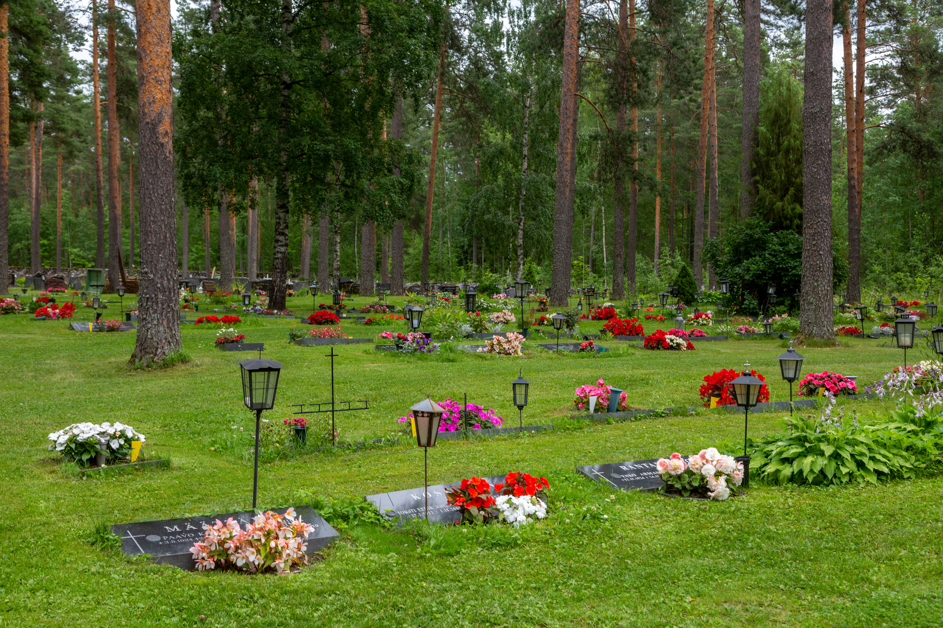 Lepolan hautausmaa. Kuva: Jukka Kosonen.