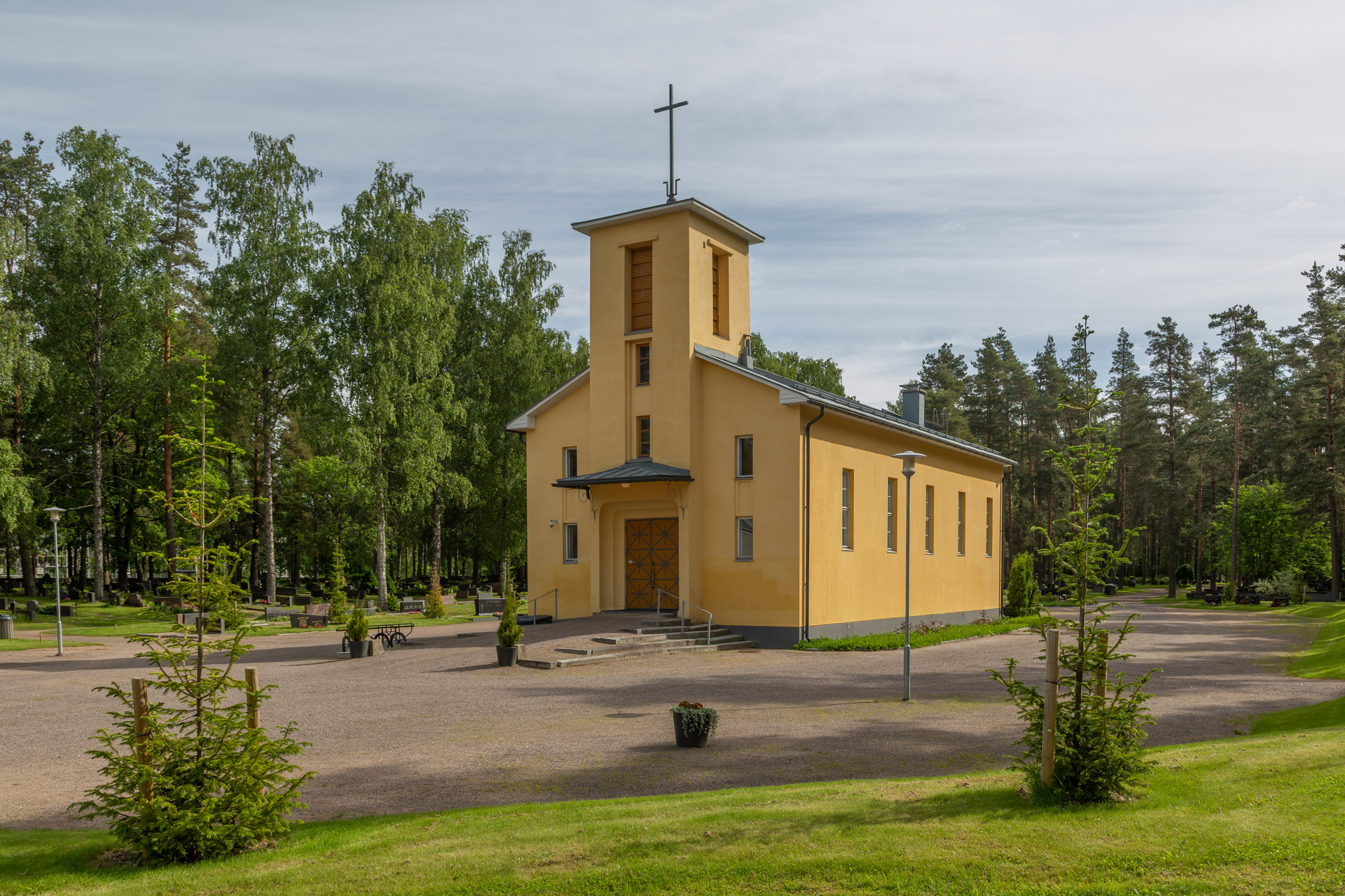 Lepolan hautausmaan kappeli Lappeenrannan Lepolan kappeli ulkokuva