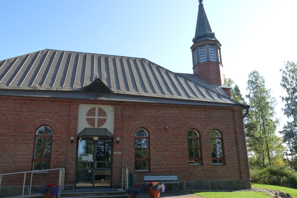 Ylämaan kirkon sali