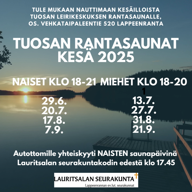 Tuosa rantasaunat