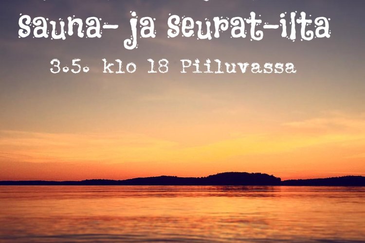 Nuorten aikuisten sauna- ja seurat -ilta Nuorten aikuisten sauna- ja seurat -ilta