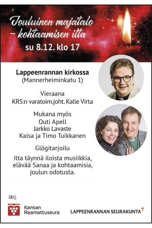 Jouluinen majatalo – kohtaamisen ilta Jouluinen majatalo – kohtaamisen ilta