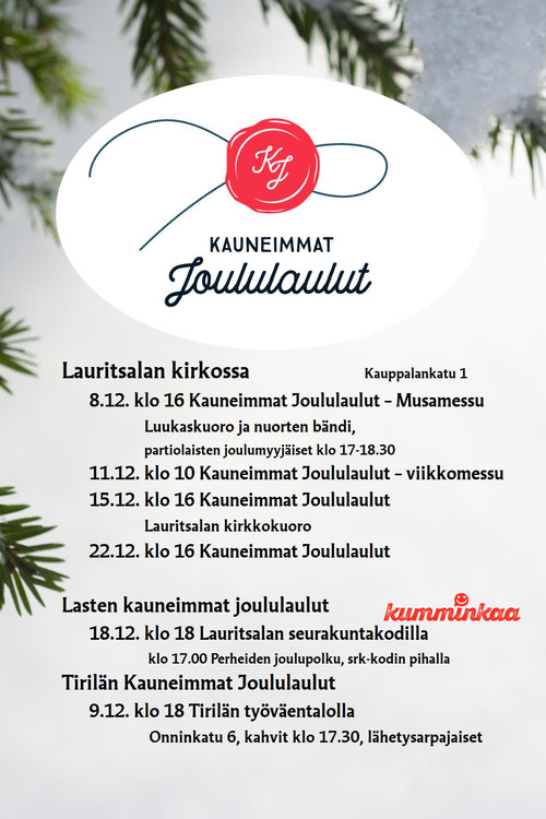 Kauneimmat Joululaulut - Musamessu Kauneimmat Joululaulut - Musamessu