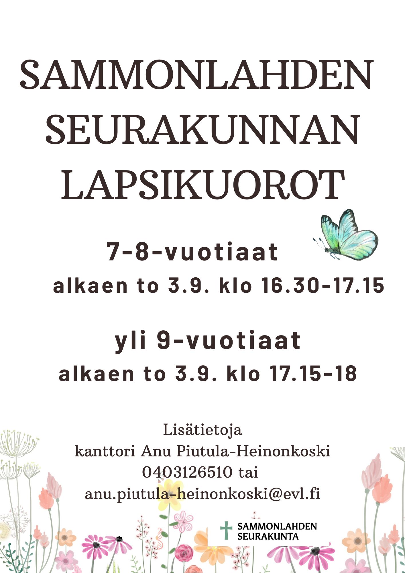 Tervetuloa kuoroon!