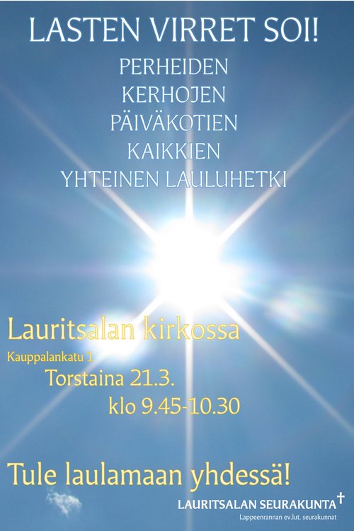 Lasten virret soi! Lasten virret soi!