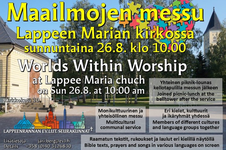 Messu Lappeen Marian kirkossa Messu Lappeen Marian kirkossa