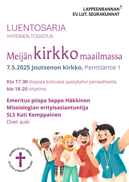 Meijän kirkko maailmassa-luentosarja: Ovet auki Meijän kirkko maailmassa: Ovet auki
