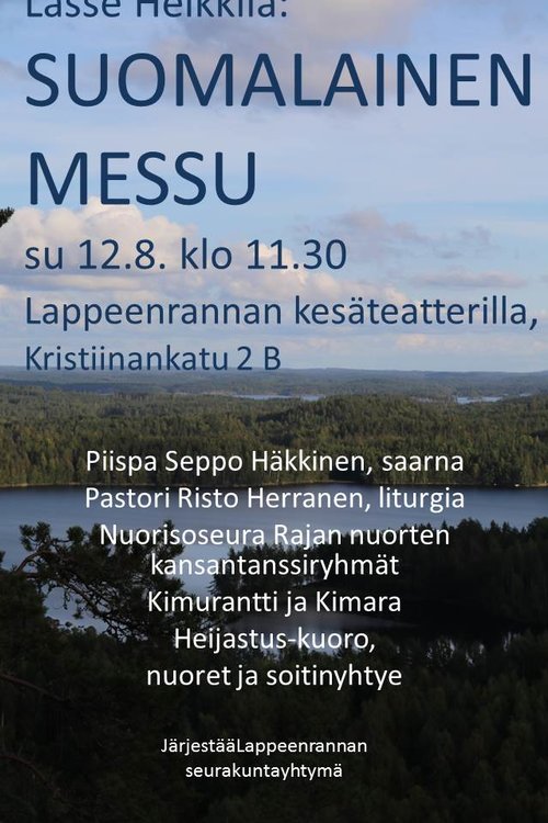 Lasse Heikkilä: Suomalainen messu Lasse Heikkilä: Suomalainen messu