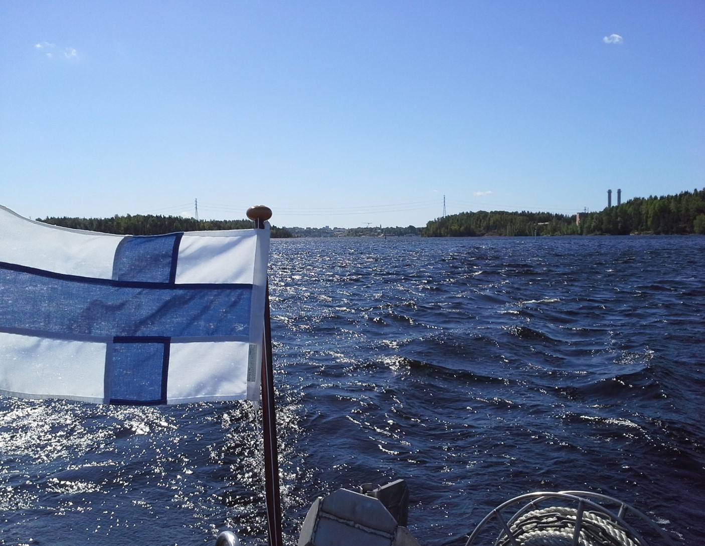 Vene, Suomen lippu, Saimaa