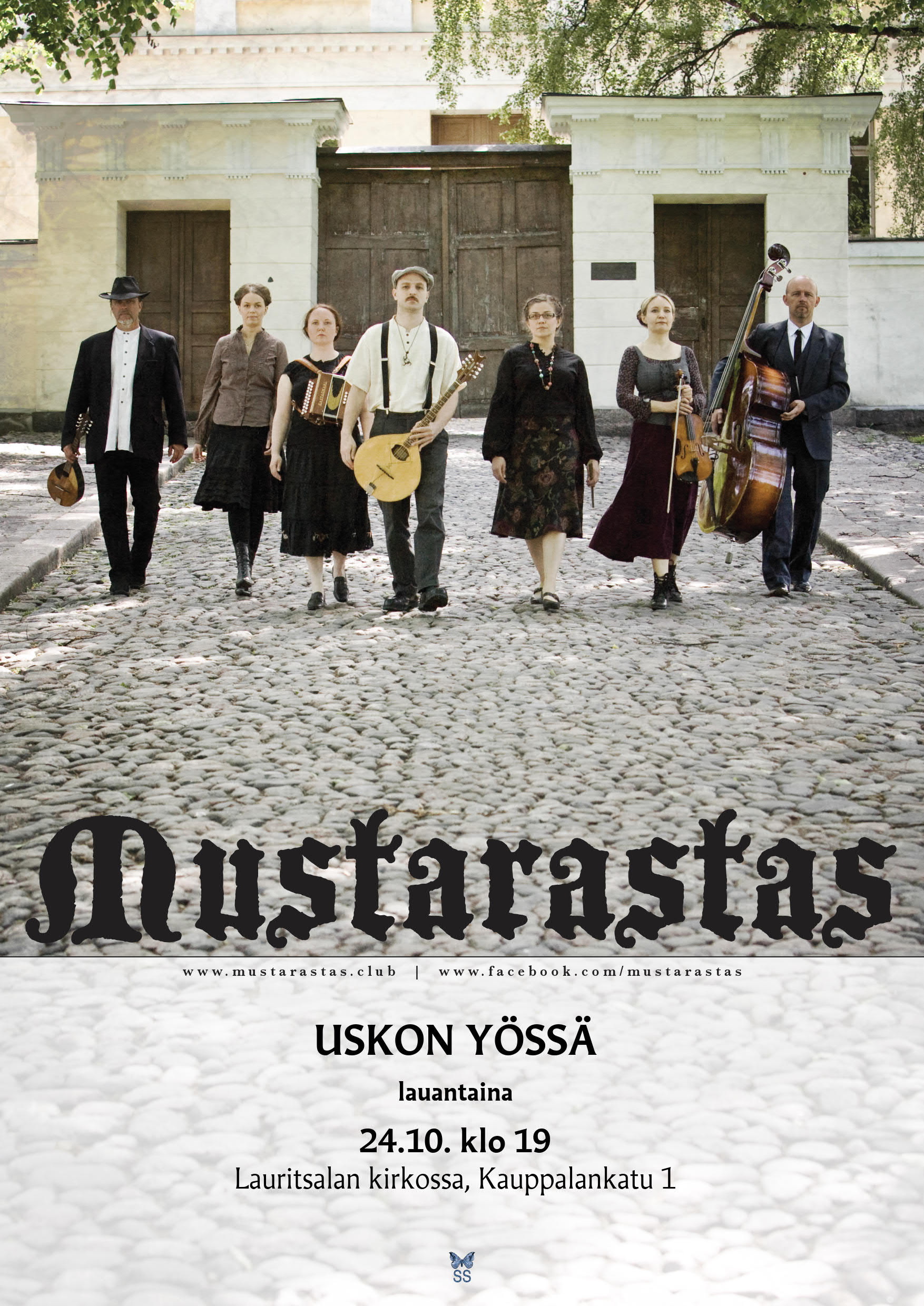 Uskon Yö - Mustarastas - konsertti Mustarastas