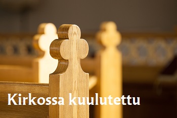 kirkossa kuulutettu blogi