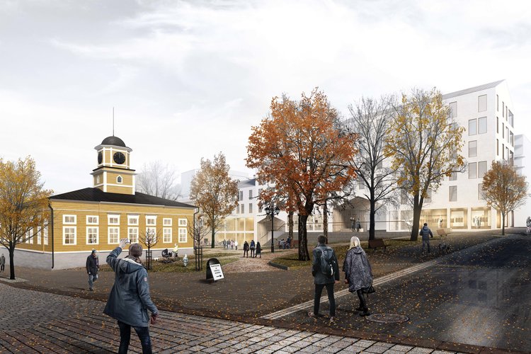 arkkitehtikilpailun voittajaehdotus